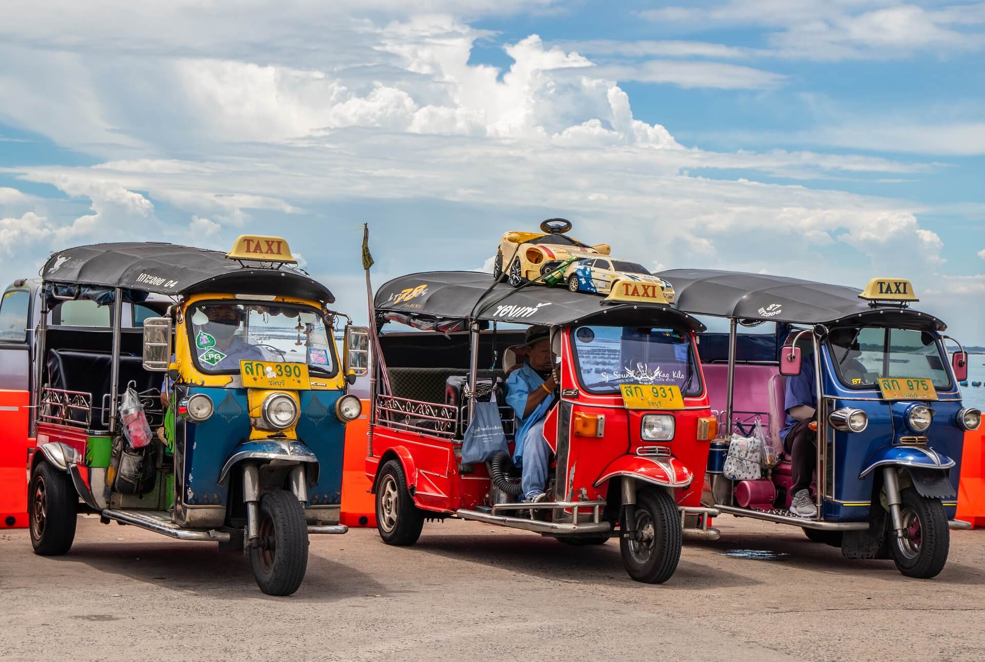 Tuk Tuks in Bangkok